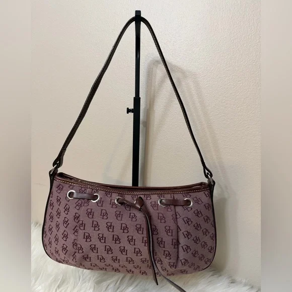 Dooney & Bourke Purple Shoulder Bag - Picture 2 of 10